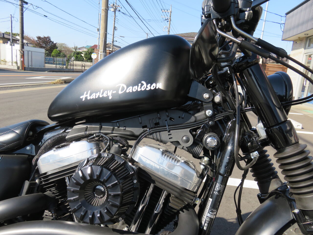 ☆彡配線処理でタンクスッキリ！！XL1200Xの巻！ : HarleyDavidson 