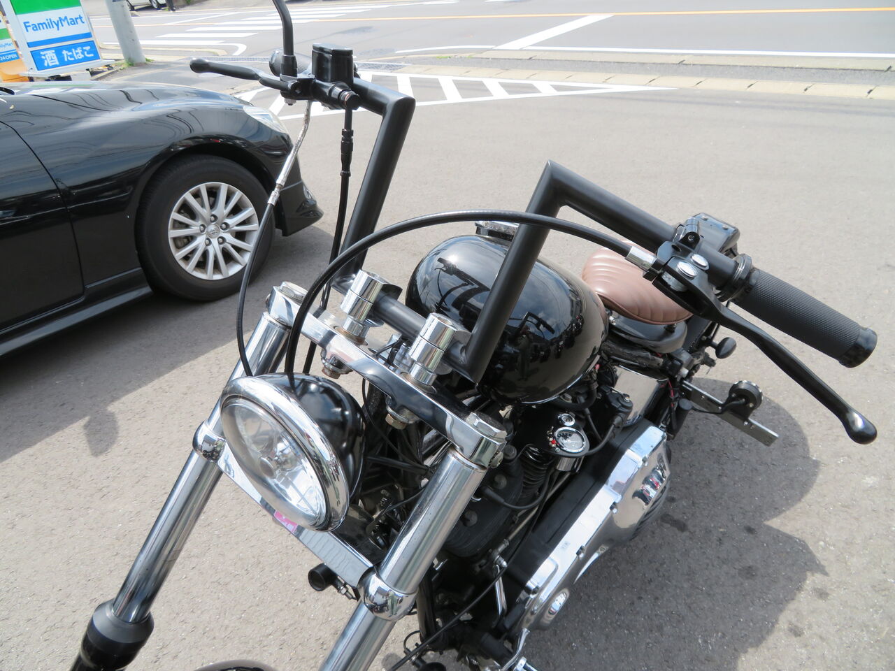 ☆配線をChop！Chop！！chopper！！！☆1993年式FXSTCスイッチ加工