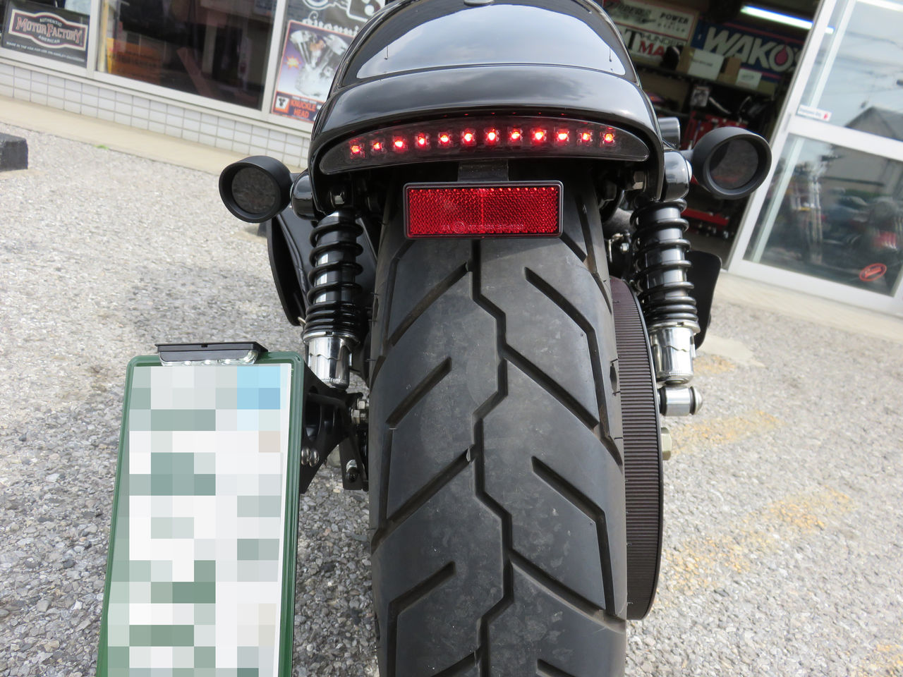 大人の上質 XL1200X リアフェンダー スポーツスター フォーティエイト