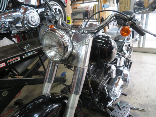 2003年式FLSTF ナセルファットボーイ化!!! : HarleyDavidson 2003年式FLSTF ナセルファットボーイ化!!! : HarleyDavidson
