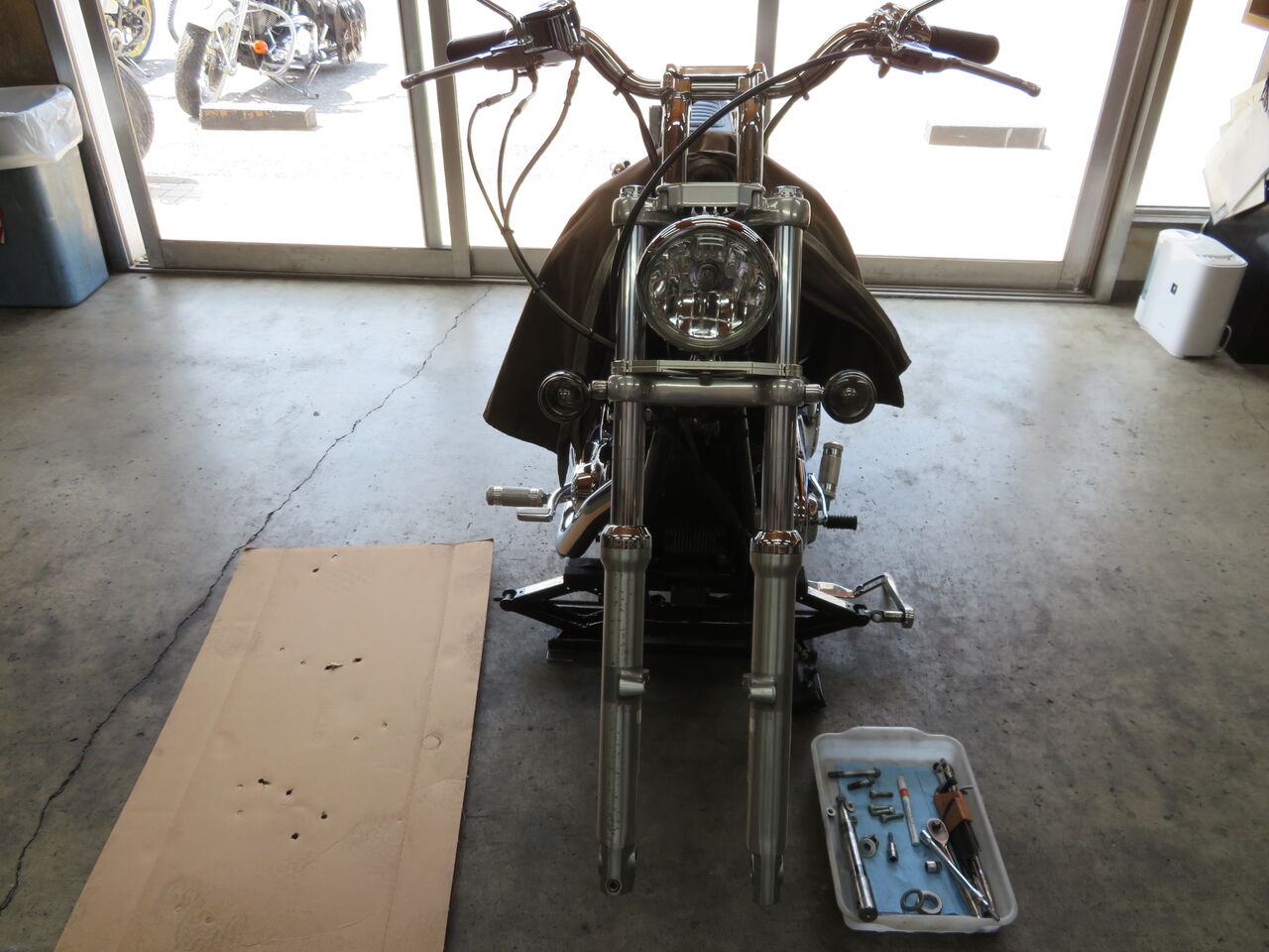 A　ハーレーFXDL フロントフォーク 2001年式 FXDL フォークの高性能化 : HarleyDavidsonパーツ