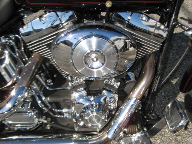 2002年式FXSTD ソフテイル・デュースにSUエアクリーナー取付