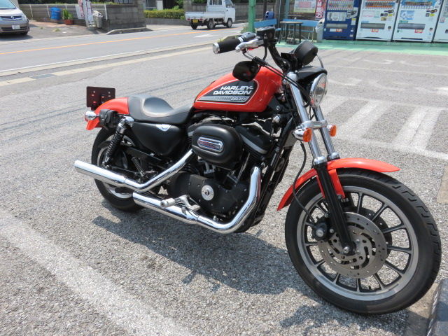 2006年式XL883R S&Sのステルスエアクリーナーにアレンネスカバー 2006年式XL883R S&Sのステルスエアクリーナーにアレンネスカバー