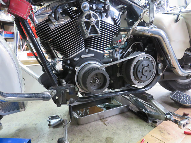 ハーレーベルト　2本 Harley Davidson 2inオープンベルトキット 07−16y