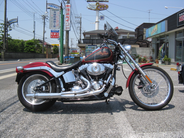 2008年式FXSTC ビレットトリプル＆インナーチューブ＆ライザー