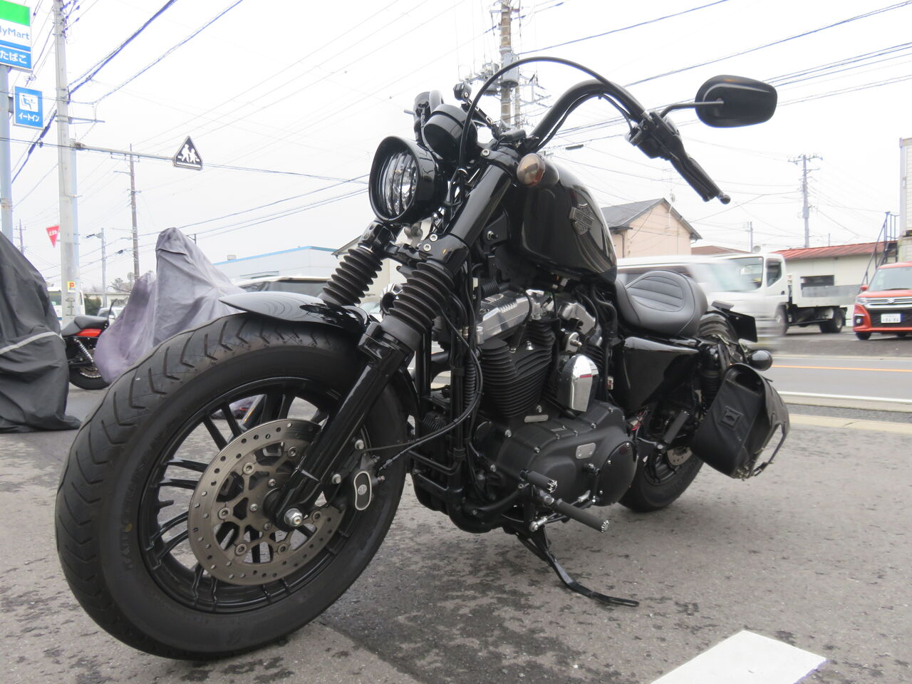 ☆2016年式XL1200X☆定番カスタムといえばハンドル交換 