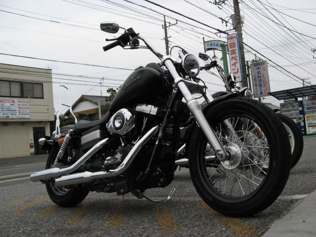 2011年式FXDB ダイナ・ストリートボブ Fウインカーレンズ＆タンク