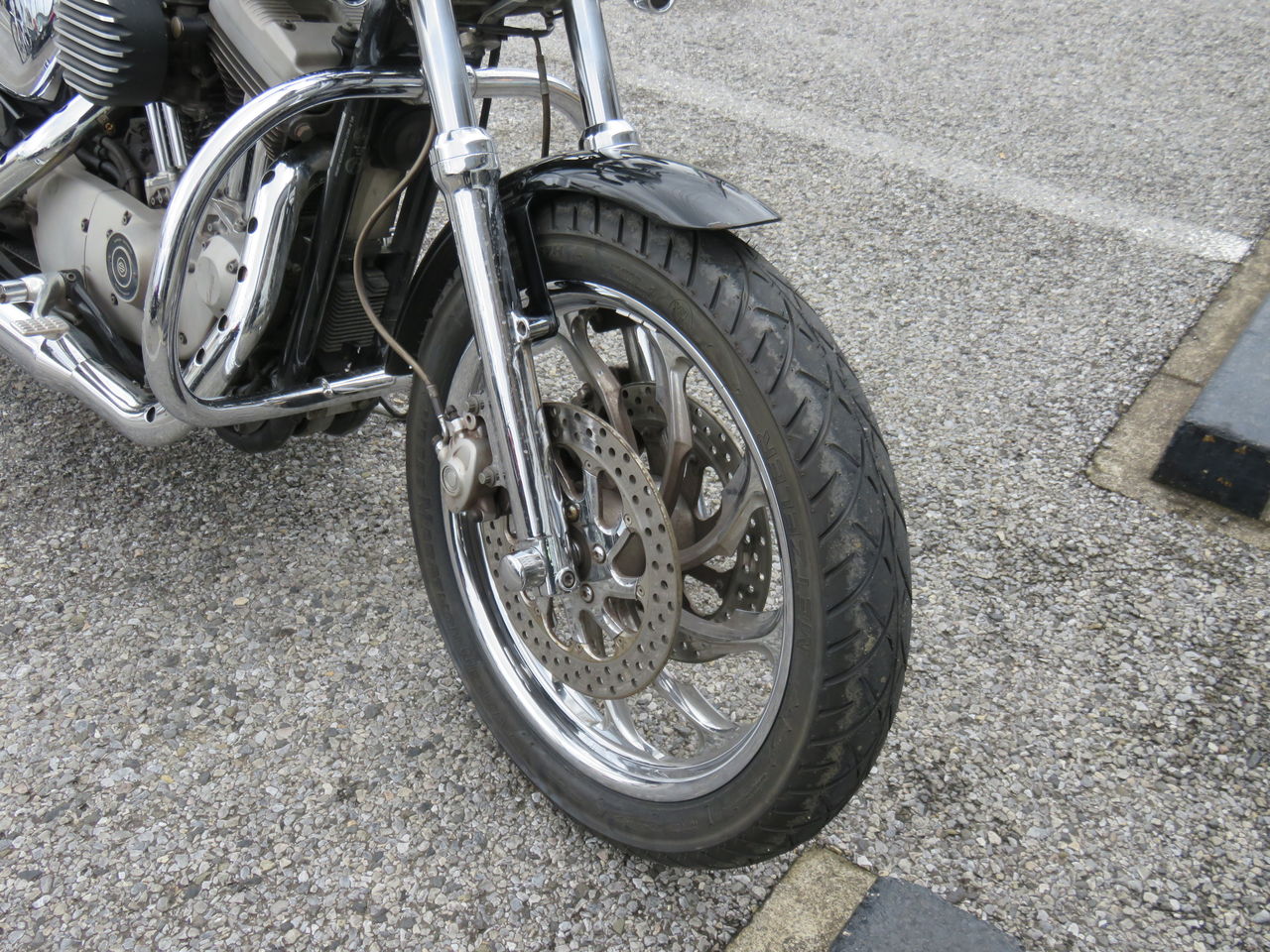 2004年式XL1200R 前後タイヤの交換！ : HarleyDavidsonパーツ