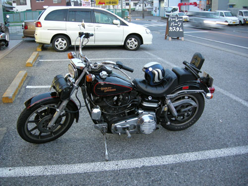 ショベルヘッド ショベル ハンドル フロント周り fxs fxb ハーレー 1981年式FXS ショベルヘッド チョッパーカスタム | 新潟のハーレー中古