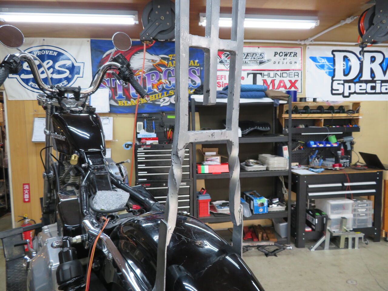 💘斬捨御免💘1995年式FXD純正リアフェンダーカット : HarleyDavidson