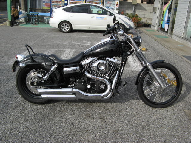 2010年式FXDWG ダイナ・ワイドグライドにサンダーマックス取付 2010年式FXDWG ダイナ・ワイドグライドにサンダーマックス取付