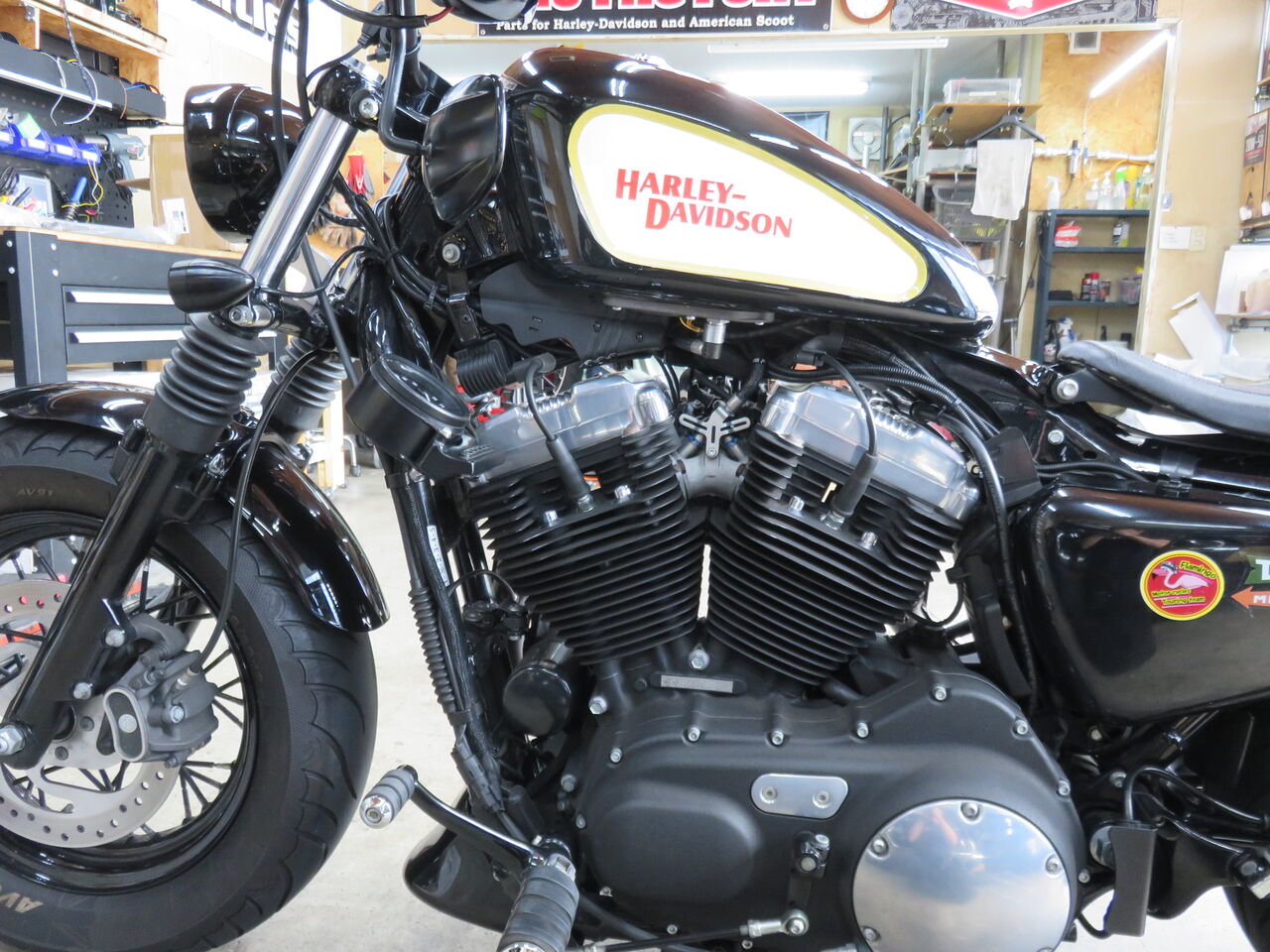 2014年式 XL1200X フォーティーエイトフロントホイール ハーレー