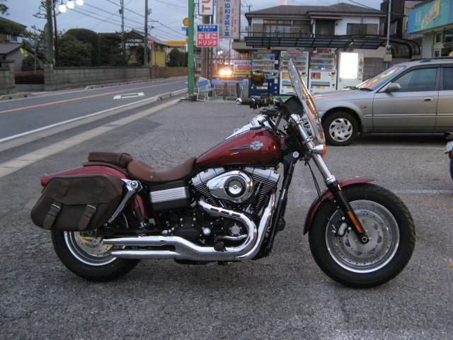 2010年式FXDF ファットボブにサンダーマックス取り付け