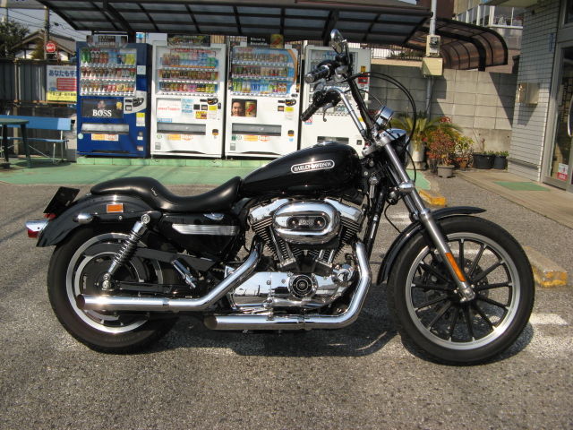 2007年式XL1200LにUS仕様のリアプーリー取付とサンダーマックス 