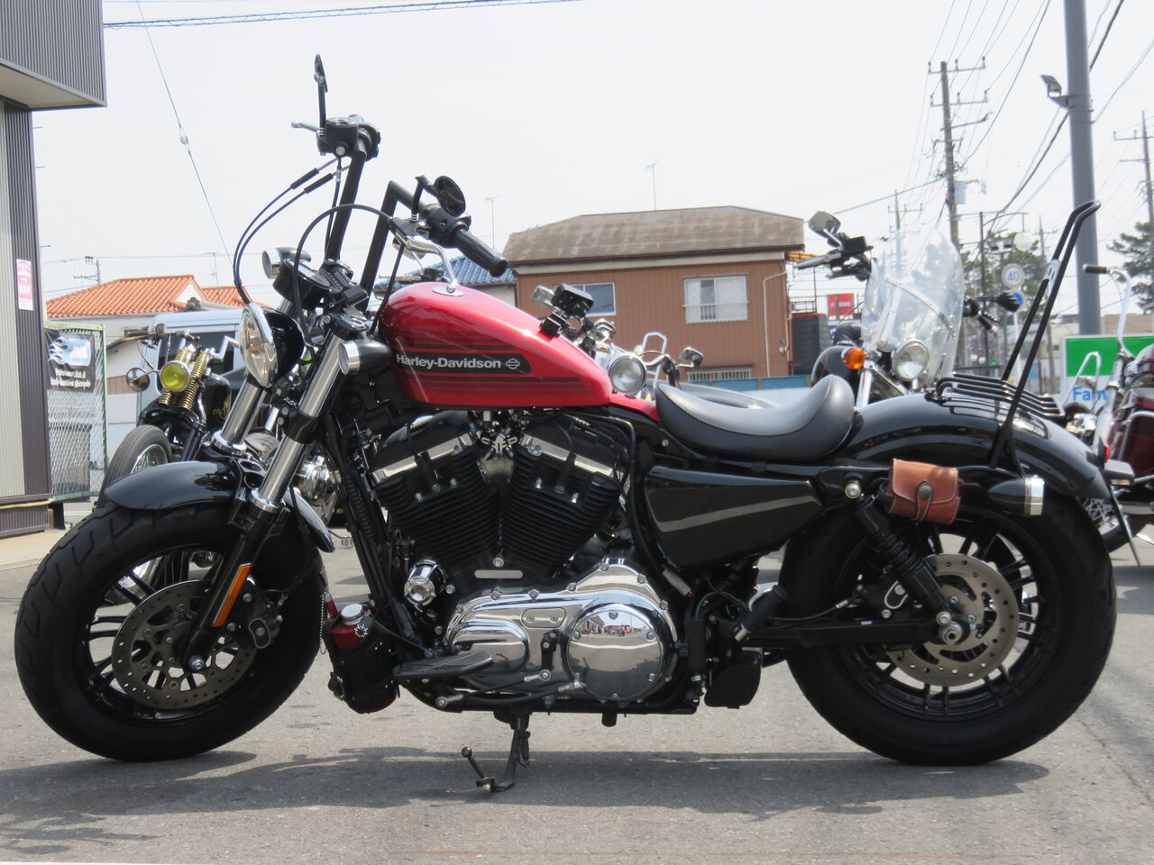 2018年式XL1200X リアショック交換！！！ : HarleyDavidsonパーツ