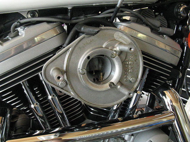 2003年式XL1200S クリアキン・ハイパチャージャーエアクリーナー装着