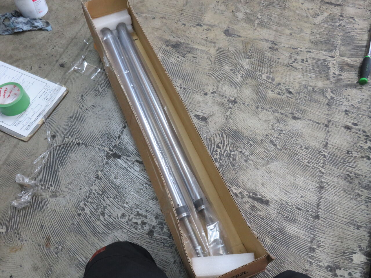 ☆俺のダイナも長い☆1995年式FXD ロングフォーク化 : HarleyDavidson