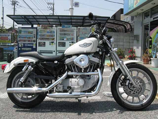 2003年式XL1200S クリアキン・ハイパチャージャーエアクリーナー