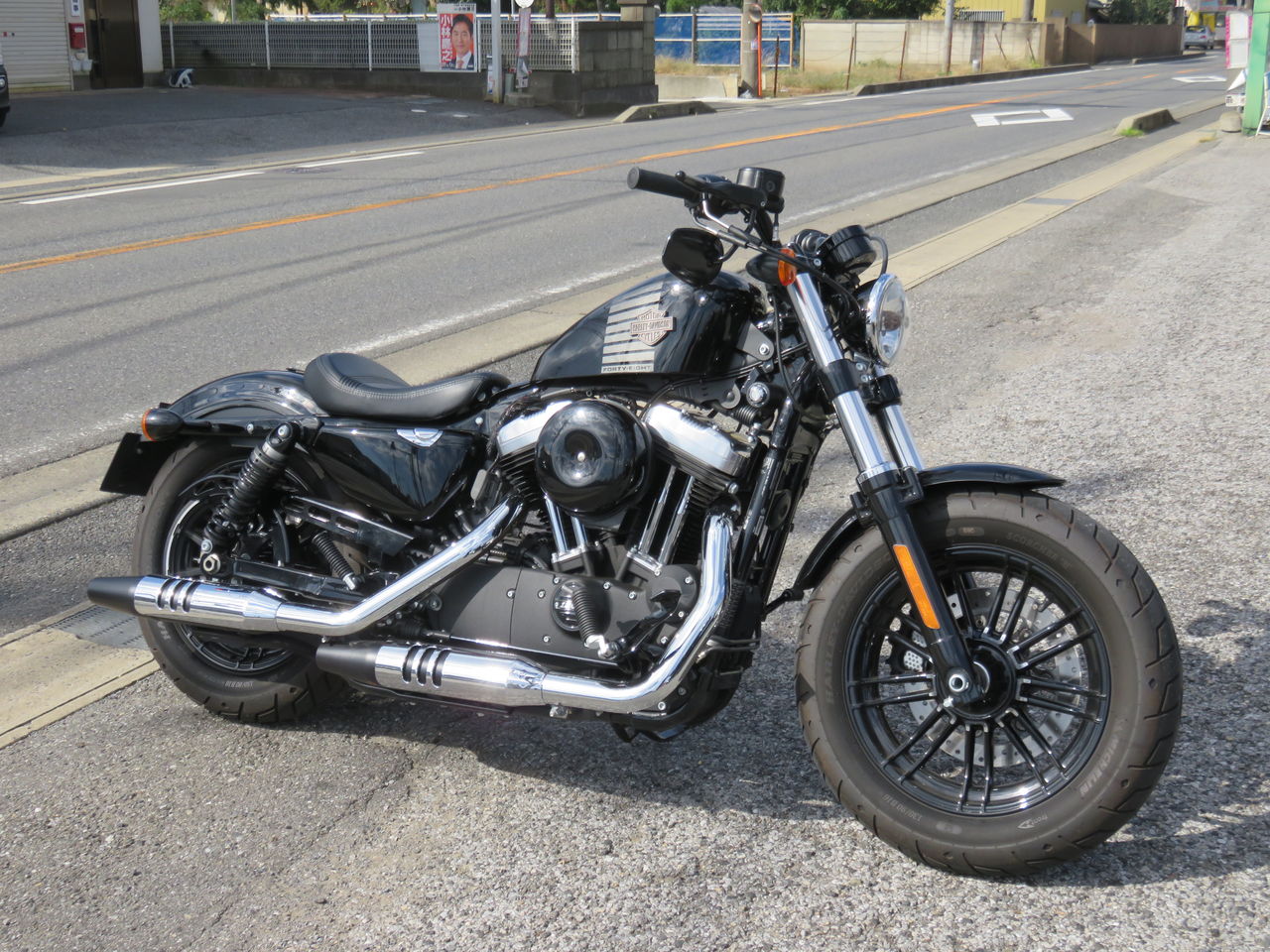 2017年式XL1200X ハンドルとAC交換！！！ : HarleyDavidsonパーツ 