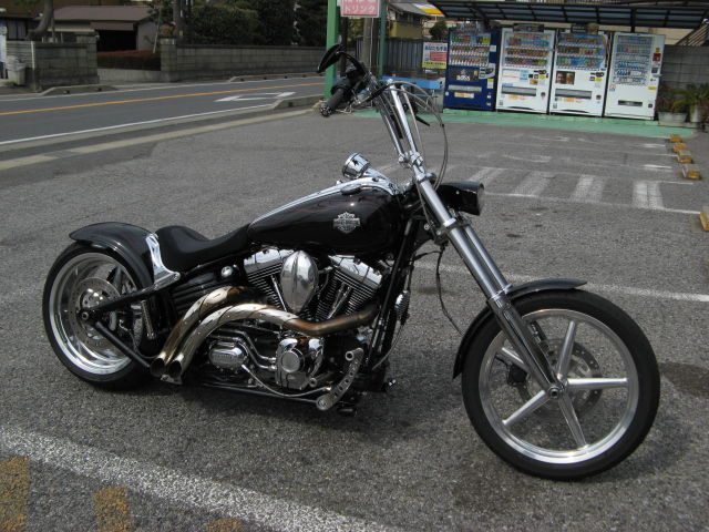 ハーレーダビットソンfxcwc純正ホイ－ルセット