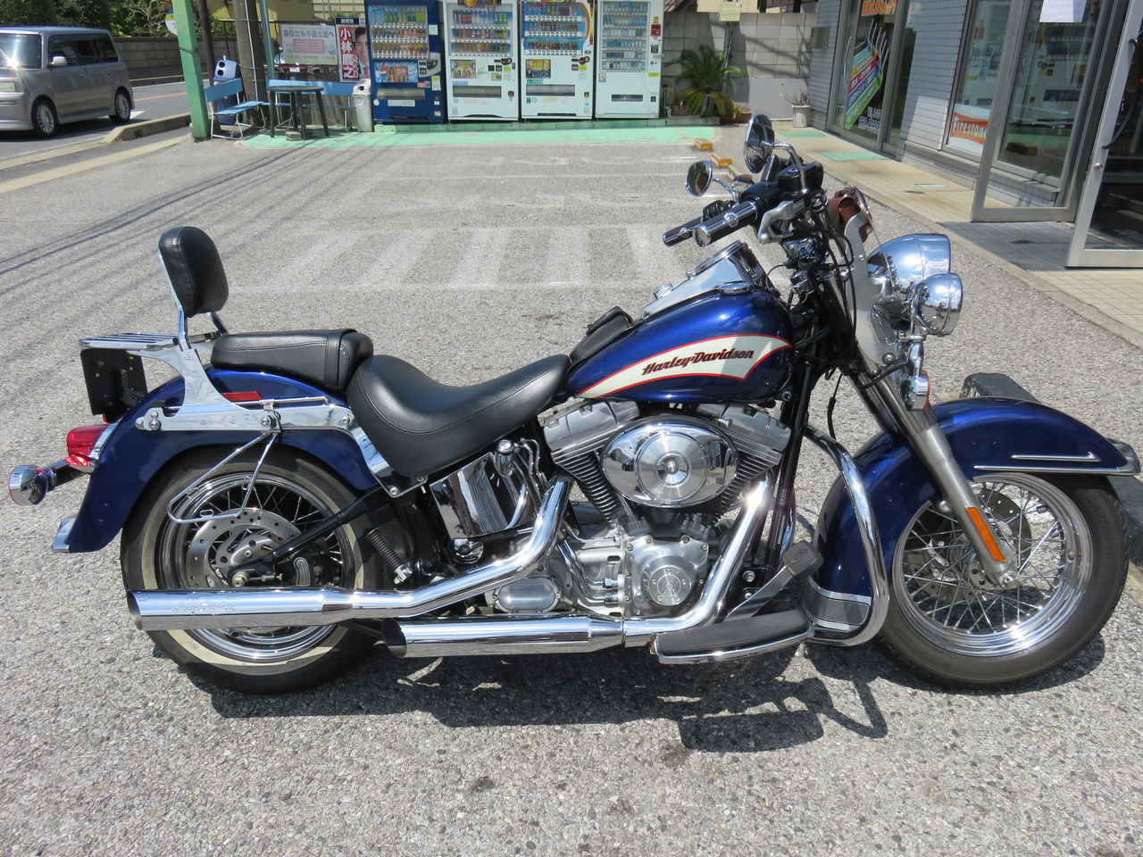 2006年式FLST ガスコック交換！ : HarleyDavidsonパーツ