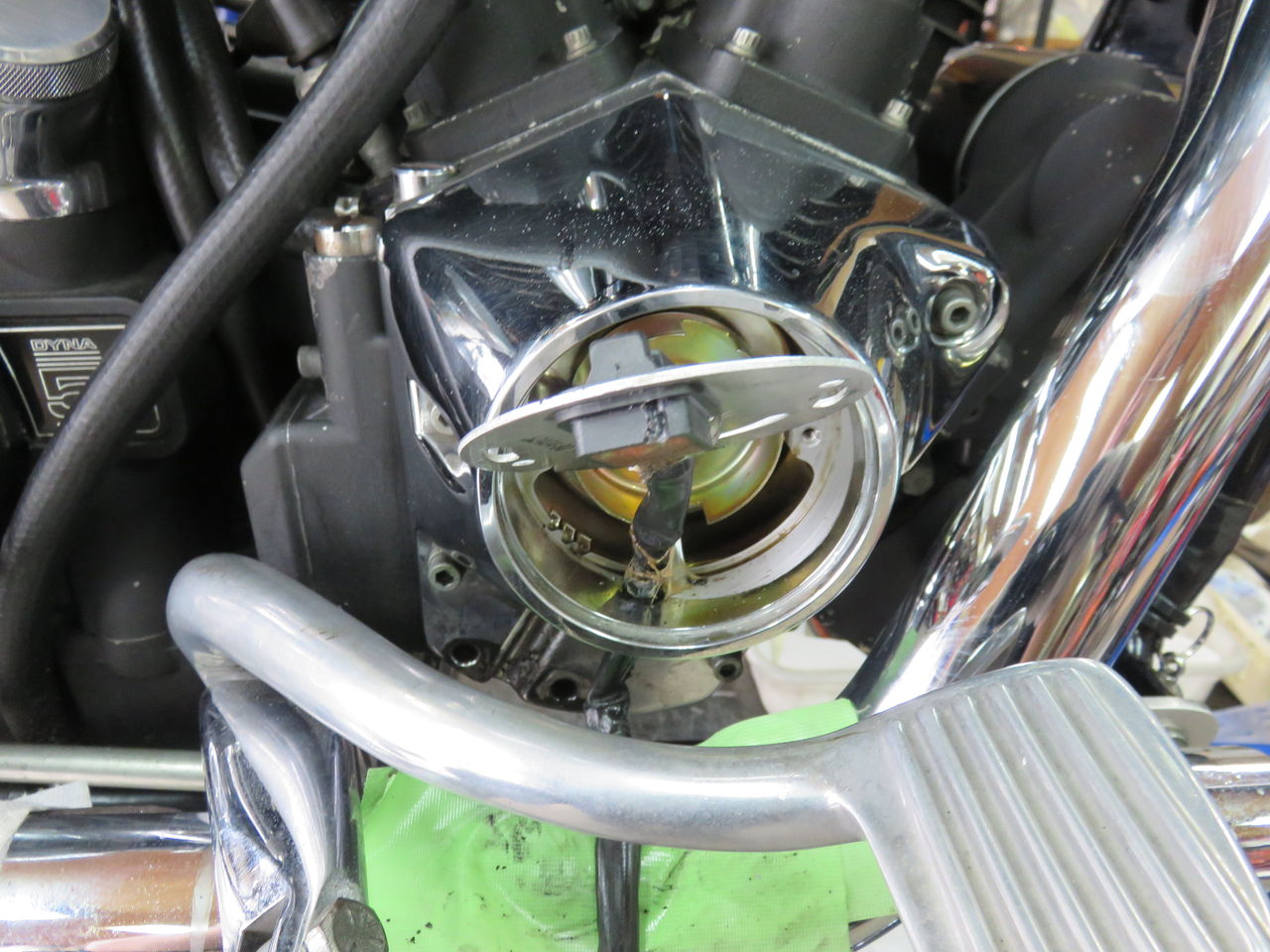 1995年式FXDLにDYNA2000i取り付け☆ : HarleyDavidsonパーツ 