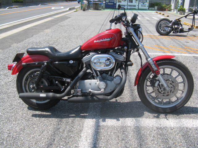 2002年式XL1200S ライザー・グリップ交換 : HarleyDavidsonパーツ