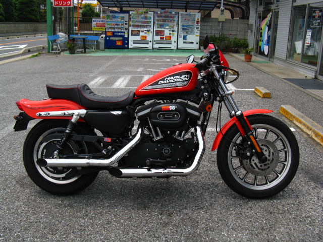 2008年式XL883R フロントブレーキライン交換 : HarleyDavidsonパーツ