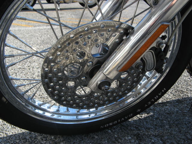 2003年式XL883 スポーツスター883の前後ローター交換