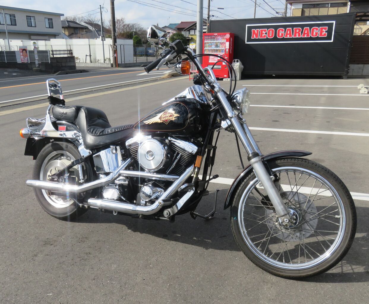 ハーレーFXSTC1340  レストア途中 部品取り 難あり 一般整備 ハーレー FXSTC改 1988年モデル | D's Fact