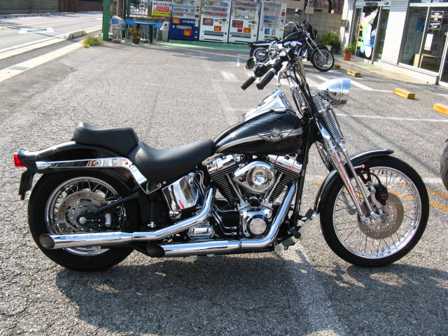 2003年式FXSTS Fタイヤ交換とS&SのEキャブ取り付け!! : HarleyDavidson