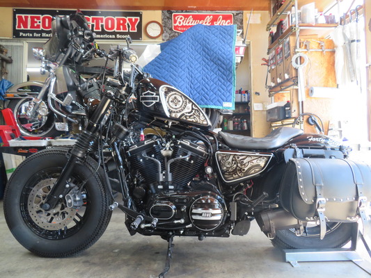 2020年式XL1200X フロントエンドカスタム!! : HarleyDavidson 2020年式XL1200X フロントエンドカスタム!! : HarleyDavidson