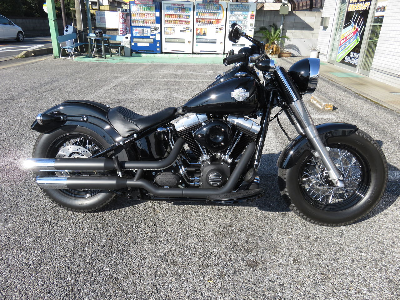 2017年式FLS ウインカー移設！！ : HarleyDavidsonパーツ