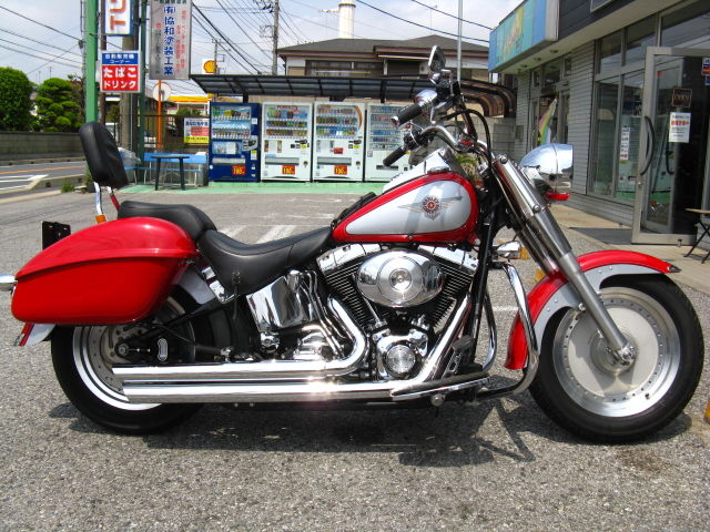 2001年式FLSTF スポットランプを増設!! : HarleyDavidsonパーツ 2001年式FLSTF スポットランプを増設!! : HarleyDavidsonパーツ