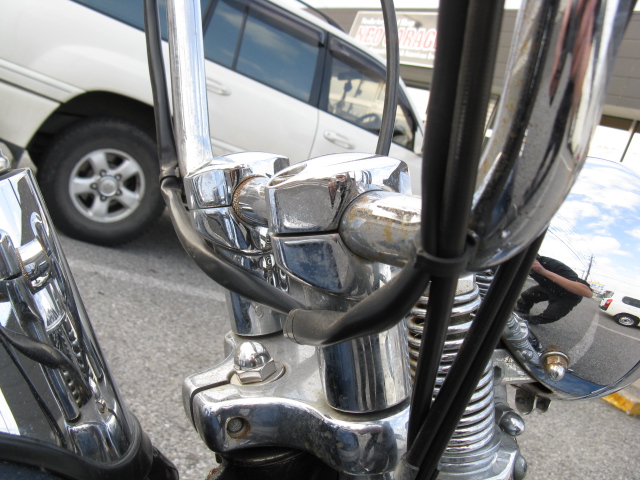 ハーレー 純正スプリンガー ライザー fxsts flsts