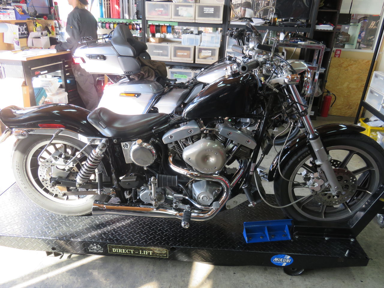 1984年式FXS チェーン・スプロケット交換！！ : HarleyDavidson