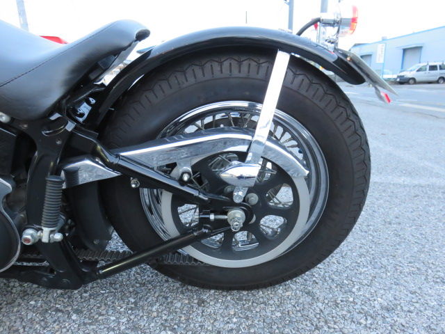 2002年式FXSTのリアフラットフェンダー化・ウルトラクール・etc