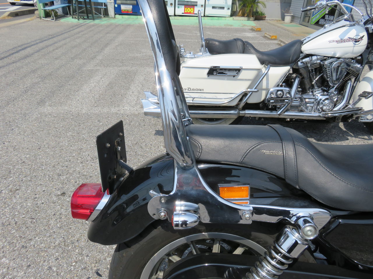 2009年式XL883R リアフェンダーカット : HarleyDavidsonパーツ