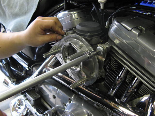 1996年式XL1200S スポーツスター1200スポーツにHSRキャブ取り付け 