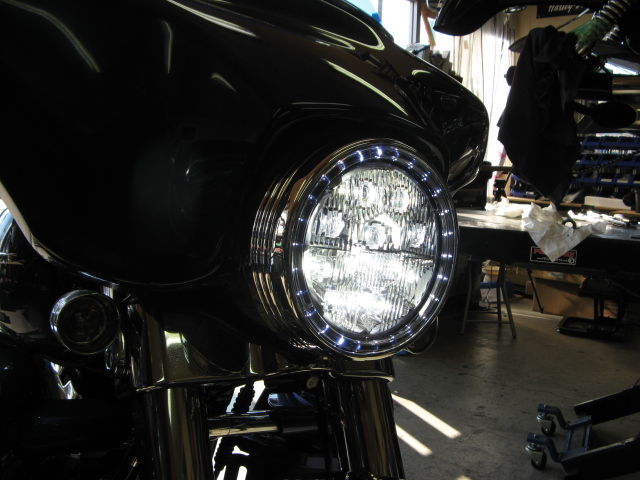 ハーレー ヘッドライト ストリートグライド Amazon | Z-OFFROAD アップグレード 7インチ オートバイ LED