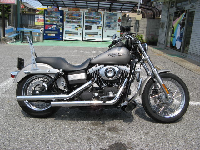 2007年式FXDB ダイナ・ストリートボブのタンクアップ・オイル交換