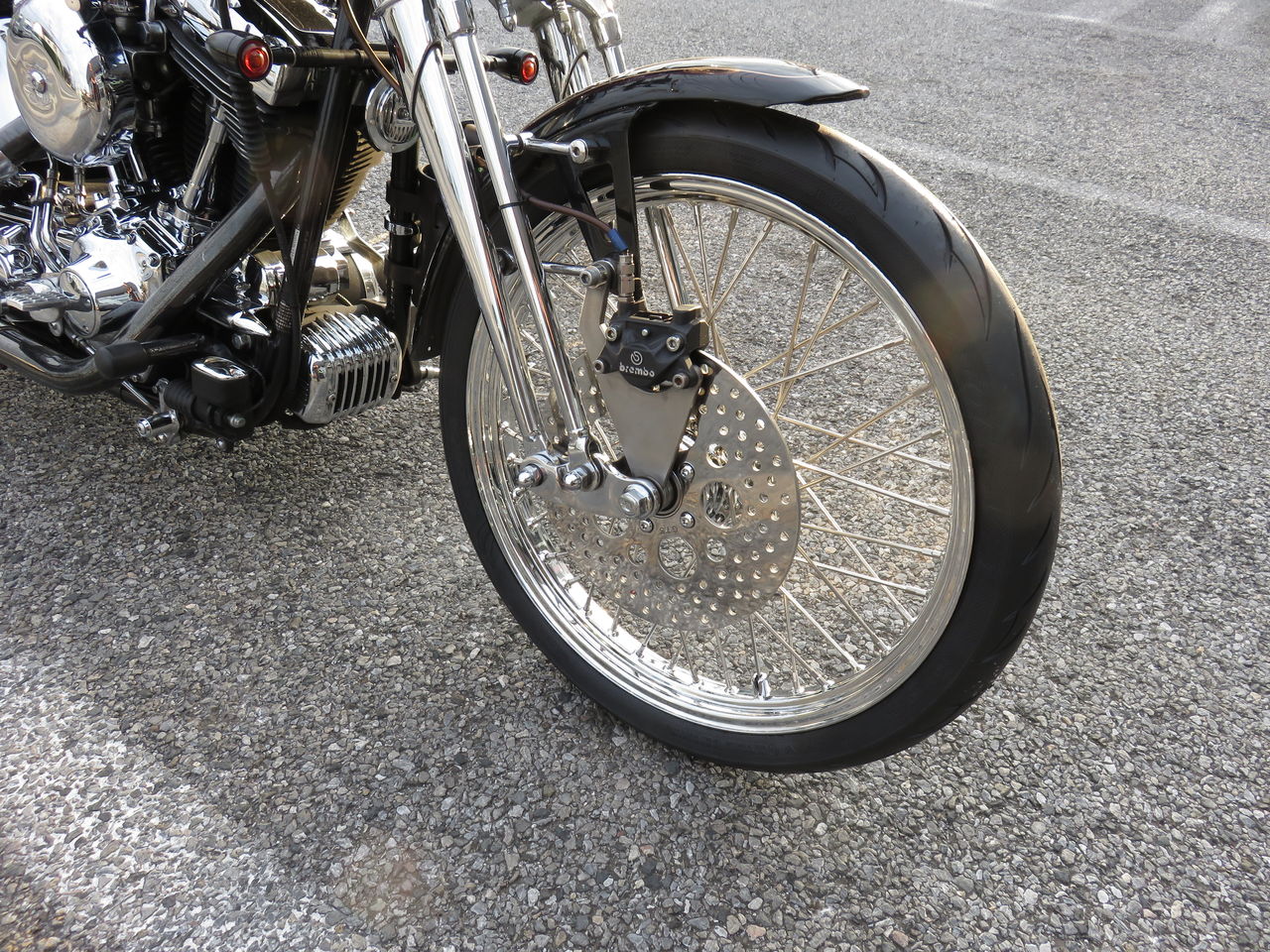 313177　ソフテイル　スプリンガー　純正　リアホイール