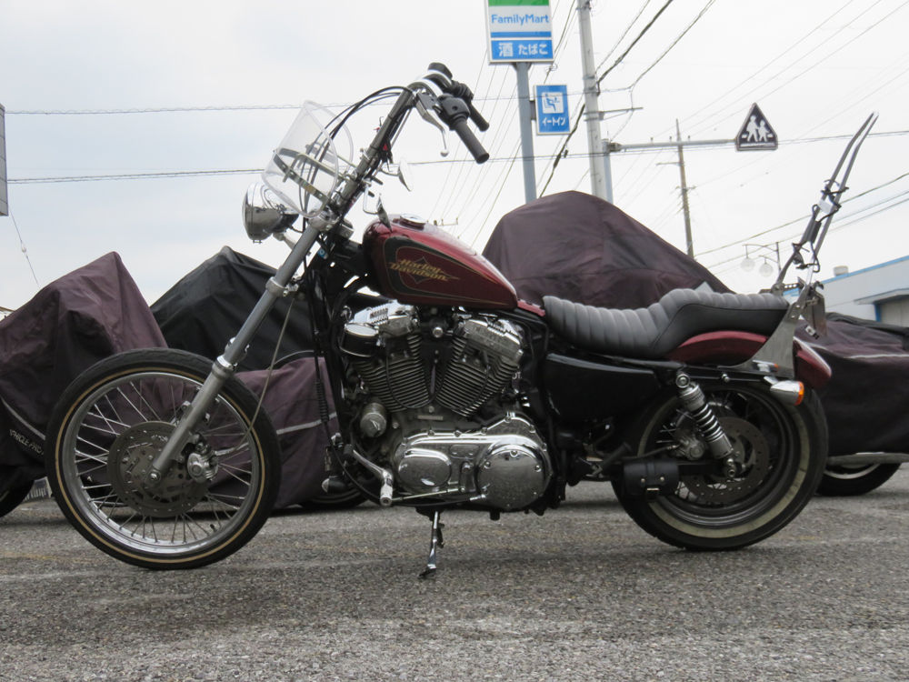 ☆2013年式XL1200V☆ロングフォークでルート72を走り抜ける