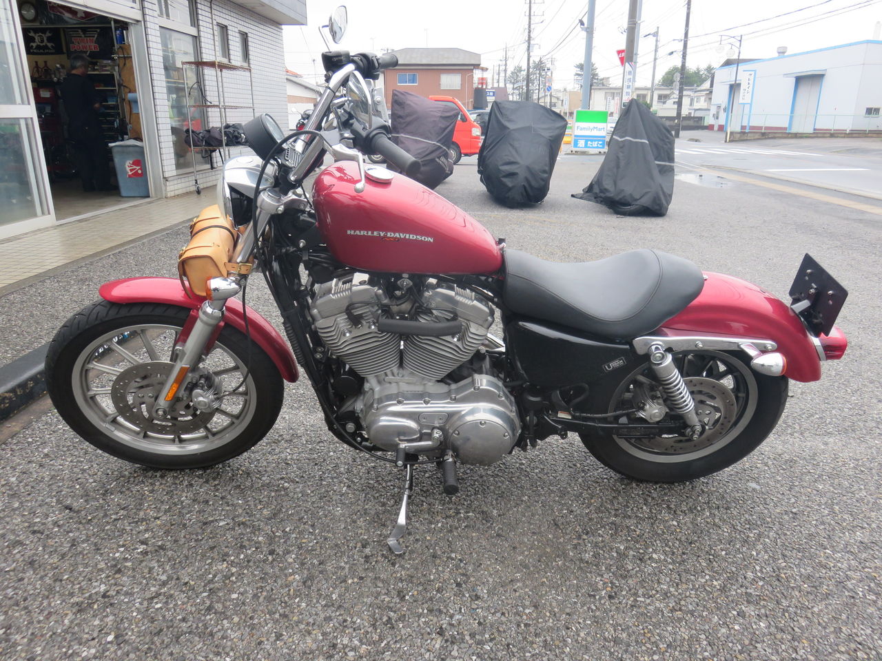 2005年式XL883Lの前後スプリング交換！！ : HarleyDavidsonパーツ 
