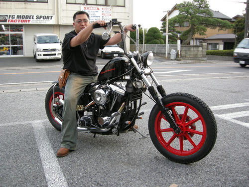 7/5 FXSTエボソフテイルでご来店のお客様 : HarleyDavidsonパーツ