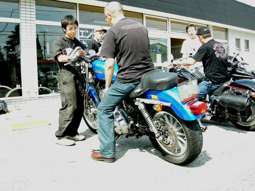 7/8 2007年式XL883スポーツスターのお客様 : HarleyDavidson