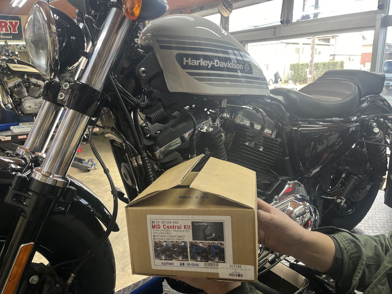 2020年式XL1200XS ミッドコントロールに変更！！！ : HarleyDavidson 