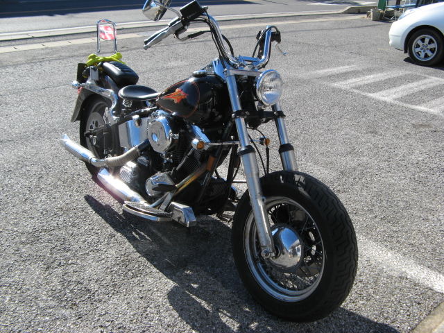 2000年FLSTCヘリテイジ外しフロントフェンダー