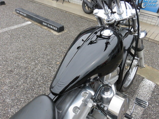2002年式FXSTのタンク交換 その② ペイント～完成まで