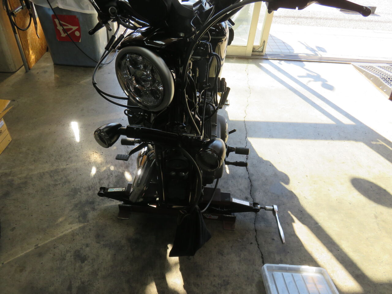 2008年式 XL1200N 前後スプリング交換 : HarleyDavidsonパーツ 